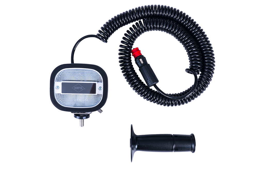 Arbeitsleuchte mit Halterung und Zigarettenanzünderstecker LRD 3071