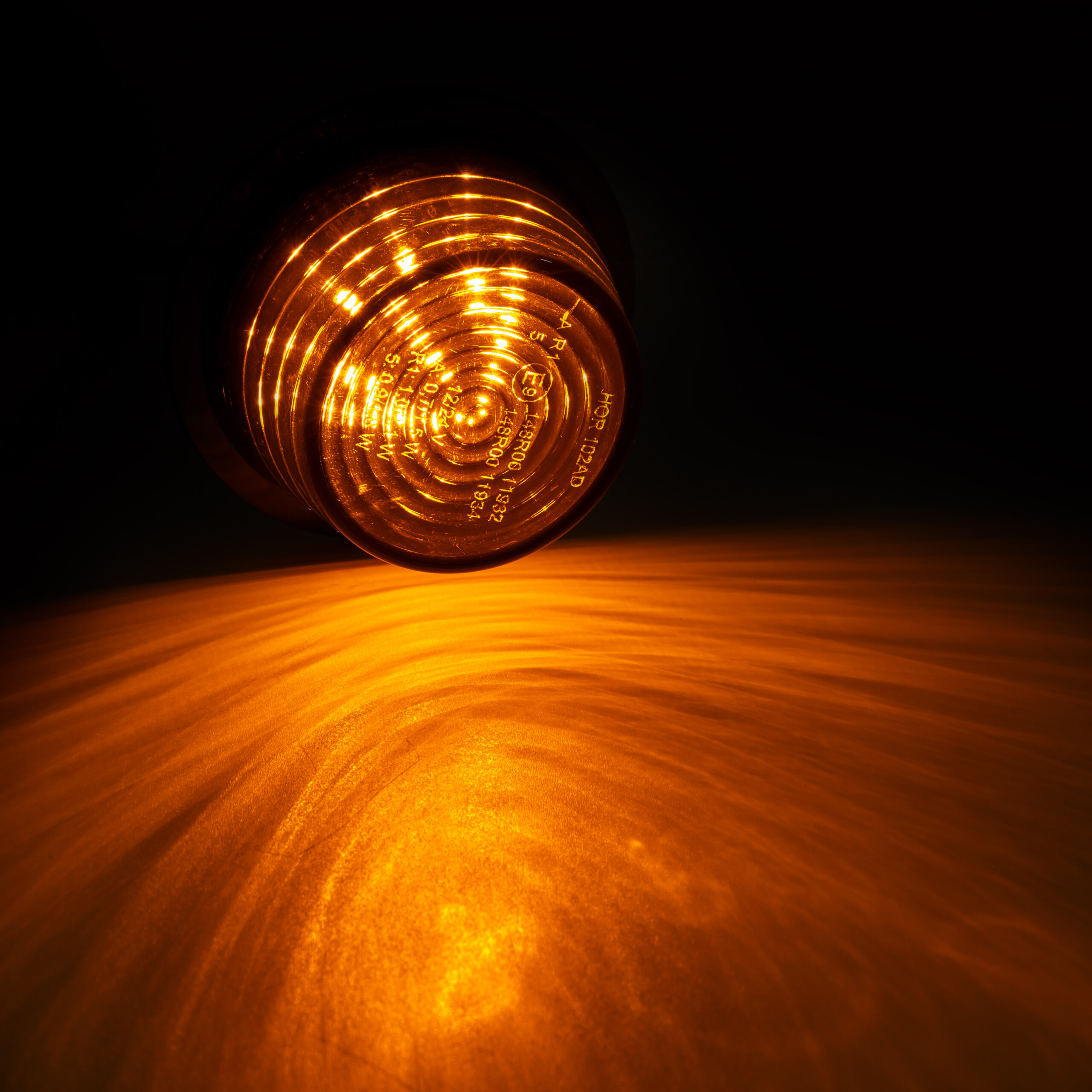 Orangefarbenes Modul für die Leuchte am Ausleger MDP 2569/GRAPHITE/3M