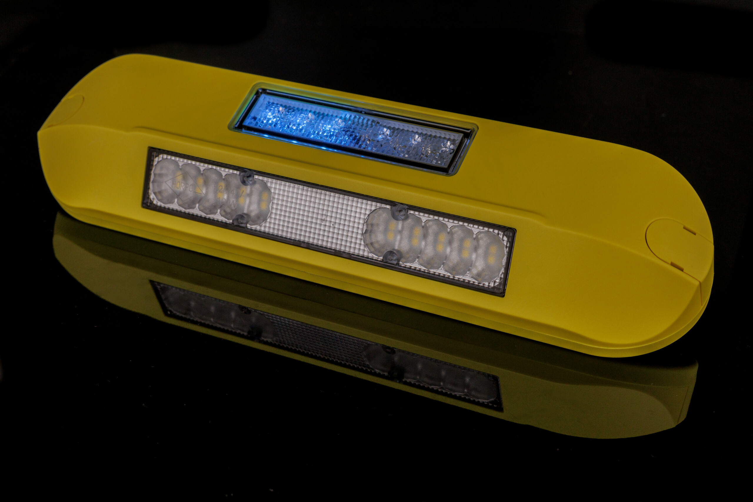 Arbeitsleuchte mit Warnleuchte (4000 K) LRD 3043/Y-AM/B2/4K