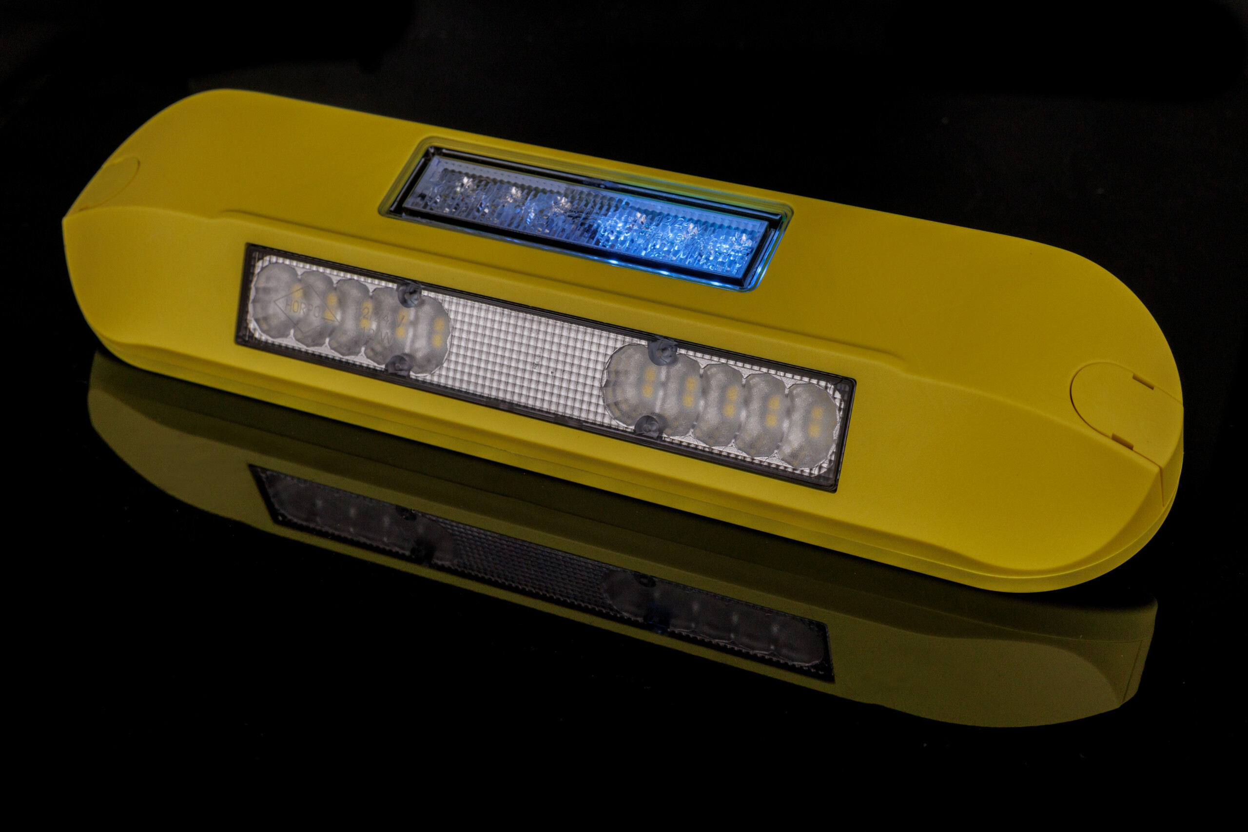 Arbeitsleuchte mit Warnleuchte (4000 K) LRD 3043/Y-AM/B2/4K