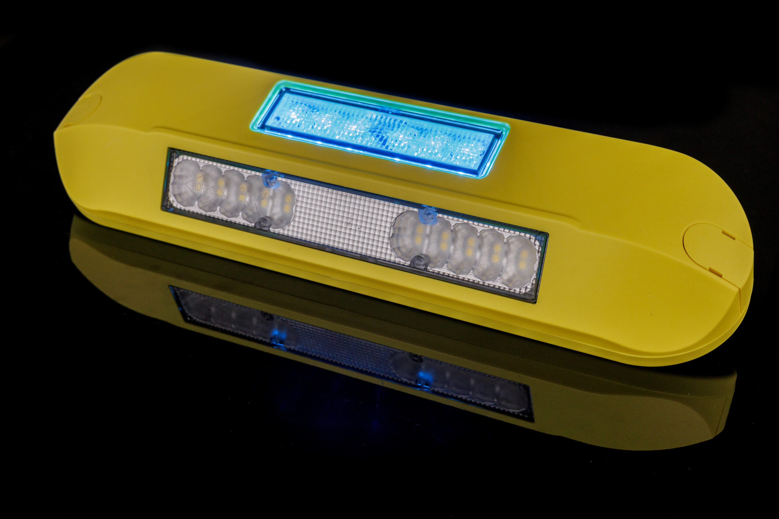 Arbeitsleuchte mit Warnleuchte (4000 K) LRD 3043/Y-AM/B2/4K